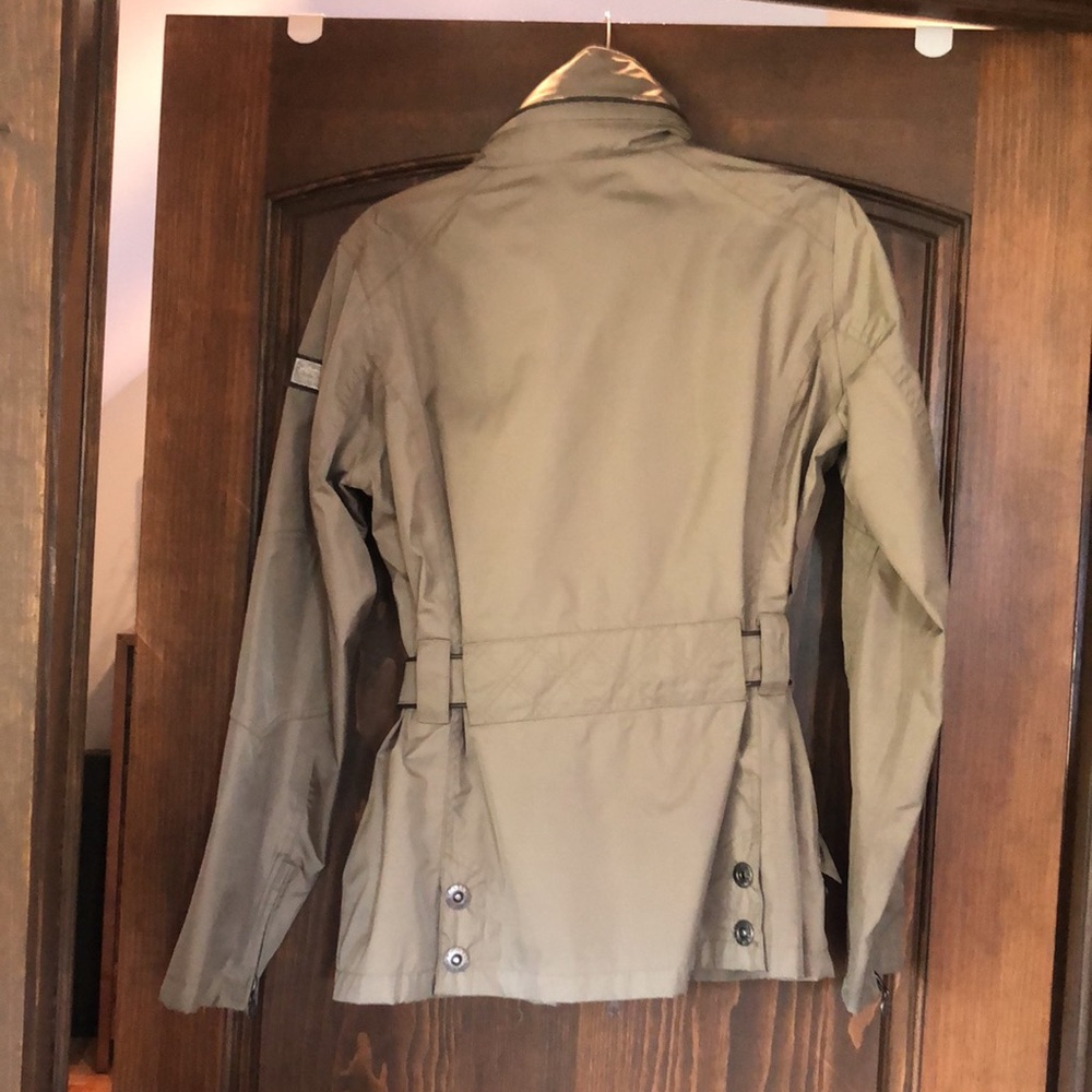 Belted, Lightweight Polyester Jacket. - image 2